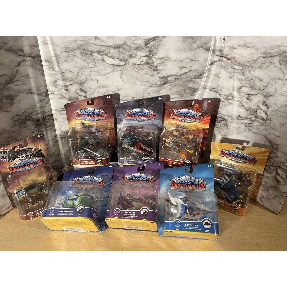 Skylanders Superchargers Lot Of 8 - NEW NIB